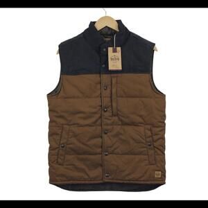 REDHEAD Men’s Brown Vest Hunting Fishing Hiking M NWT